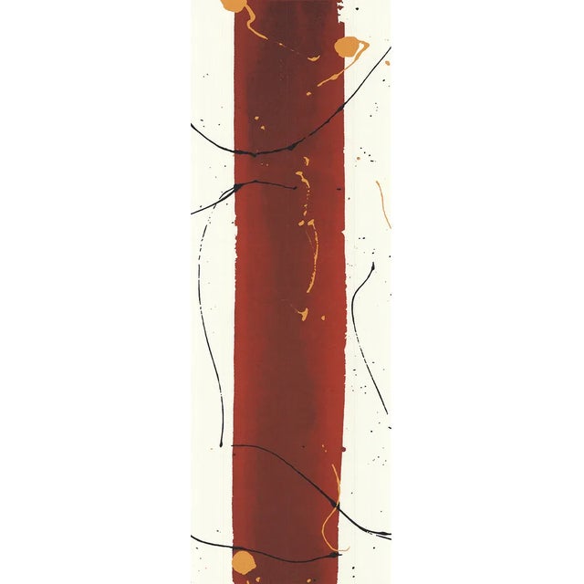 Artist: Sam Francis Title: Untitled 1984 Year: 2001 Signed: No Medium: Serigraph Paper Size: 39.5 x 19.75 inches ( 100.33...