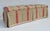 Vintage Charles Stewart Furniture Company Button-Tufted Long Bench With Pierre Frey Textile For Sale - Image 4 of 18