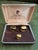 Rare Vintage PIERRE CARDIN CUFFLINKS & Tie Pin In Original Case Circa "1960" For Sale - Image 9 of 18