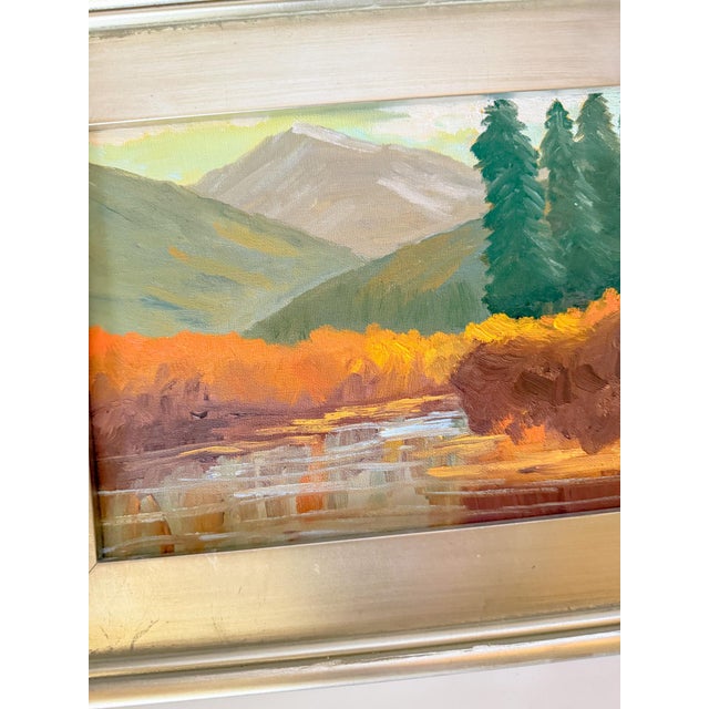 Impressionist Landscape Acrylic Painting For Sale - Image 4 of 9