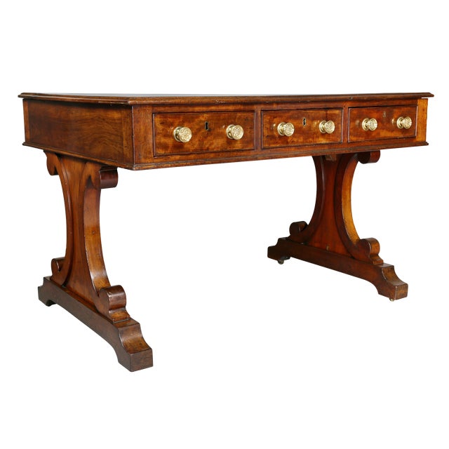 William IV Mahogany Writing Table For Sale