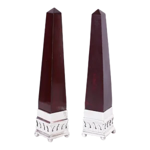 Pair of Anglo Indian Obelisks