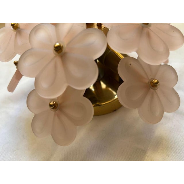 Ballerina Pink Wall Light in Murano Glass, 1980s For Sale - Image 9 of 18