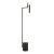 Kelly Wearstler by Visual Comfort Signature Melange 52" Floating Disc Floor Lamp in Bronze with Alabaster For Sale