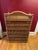 Vintage and Rattan Four Shelf Bookcase Etagere For Sale - Image 10 of 10
