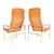 Vintage Chrome and Rattan Chairs by Dirk Van Sliedregt for Gebroeders Jonkers Noordwolde, 1960s, Set of 2 For Sale - Image 4 of 12