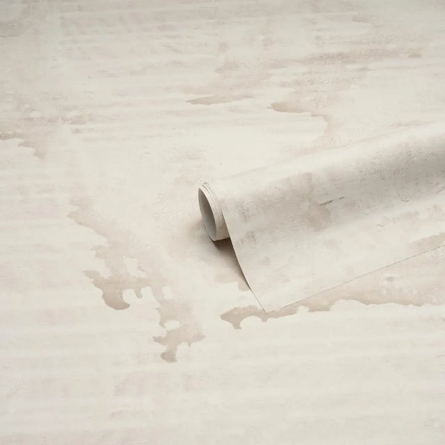 Schumacher SAMPLE - Schumacher X Colette Cosentino Valiant Wallpaper In Natural For Sale - Image 4 of 4