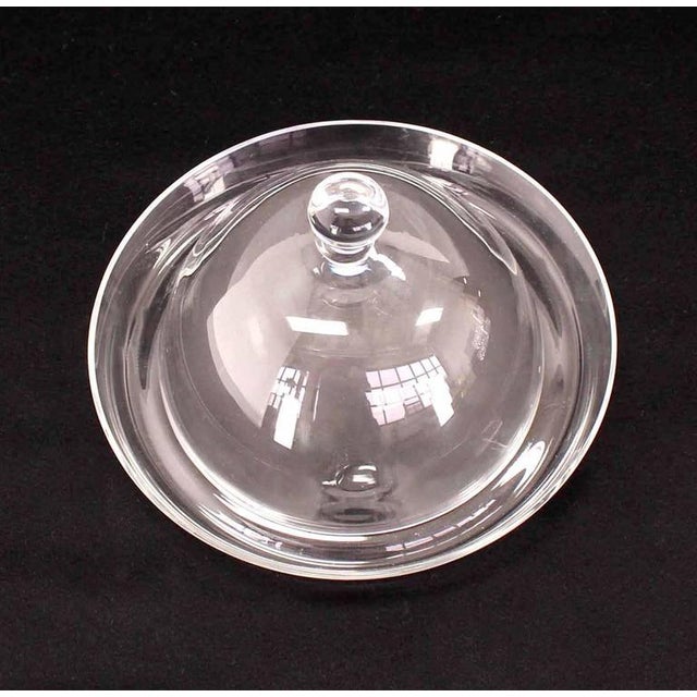 Vintage Crystal Waterford Dome Shape Butter Dish Chairish