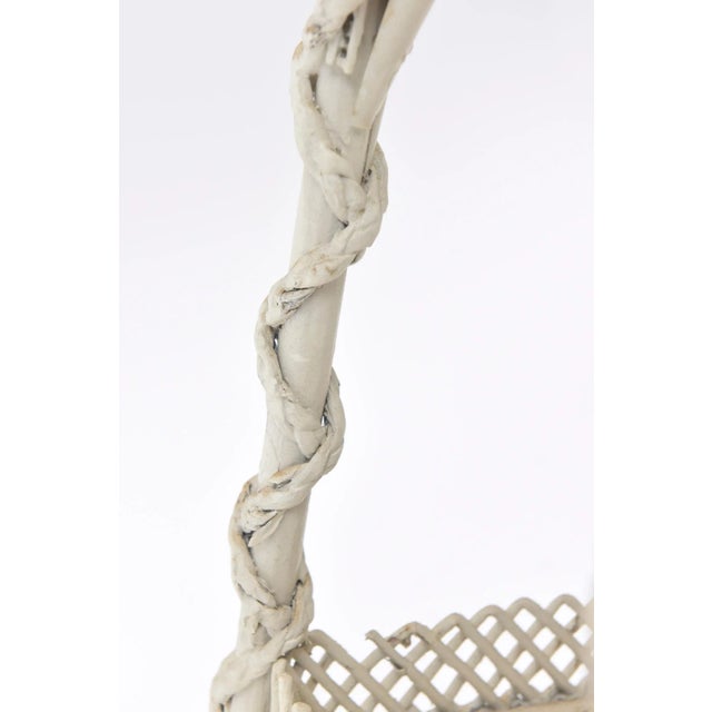 Early 20th Century Wicker Sewing Stand For Sale - Image 10 of 11