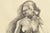 Late 20th Century Michael William Eggleston Two Nudes Realism Pencil and Gouache on Paper Circa 1980s For Sale - Image 5 of 8