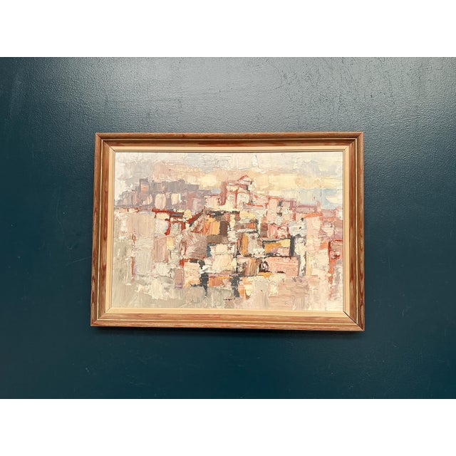 Gösta Calmayer, Composition, 1961, Oil on Panel, Framed For Sale - Image 13 of 16