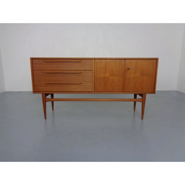 Small Teak Sideboard by Heinrich Riestenpatt for RT Möbel, 1960s For Sale - Image 15 of 18