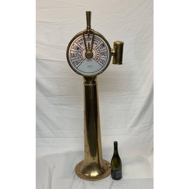 Early 20th Century Ships Telegraph By Bendix of Brooklyn NY For Sale - Image 5 of 12