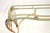 Metal Vintage Italian Brass and Glass Console Table, 1960s For Sale - Image 7 of 12
