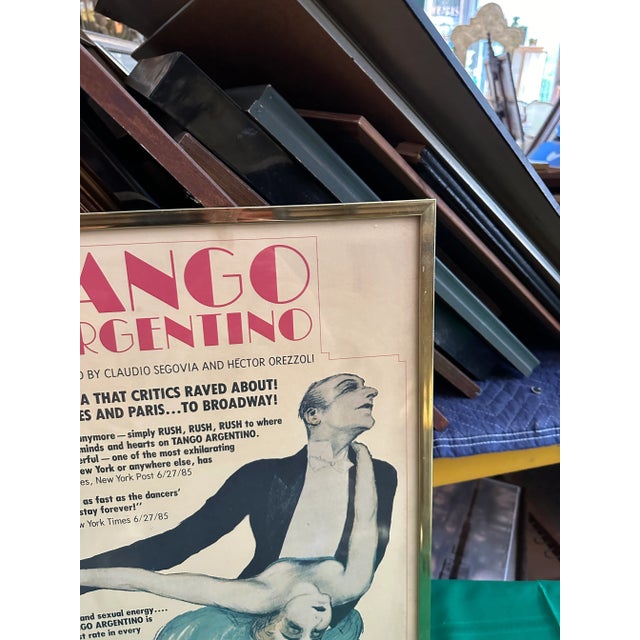 Spanish 1970s Framed Don't Cry for Me Argentina Print For Sale - Image 3 of 10