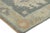 Rug & Kilim's Oushak Style Rug in Blue-Gray With Medallion and Florals For Sale In New York - Image 6 of 8