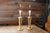 Wood 1950s Heywood-Wakefield Bamboo Style Table Lamps | Pair of Mid Century Modern Wood Lamps For Sale - Image 7 of 18