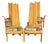 Arthur Edwards for McGuire Sculptural Set of 6 High Backed Rattan Chairs For Sale - Image 10 of 11
