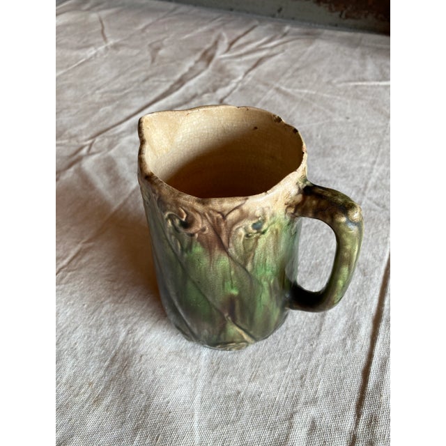 Late 19th Century English Majolica Pitcher For Sale - Image 9 of 10