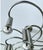 Mid-Century Modern Large Vintage Helix Ceiling Light from Cosack For Sale - Image 3 of 15