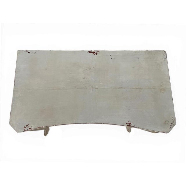 Gray Biedermeier Lacquered Side Table, 1815 For Sale - Image 8 of 17