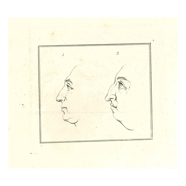 Thomas Holloway, Portrait, The Physiognomy, 1810, Etching For Sale