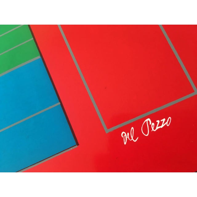 Lucio Del Pezzo, Malibu Project, 1990, Serigraph For Sale - Image 4 of 8