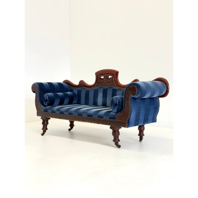 Antique Victorian Chaise Longue For Sale - Image 3 of 17