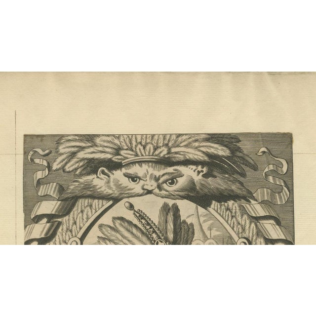 Atahualpa the Last Inca Emperor of Perue, 1700, Engraving on Paper For Sale - Image 4 of 10