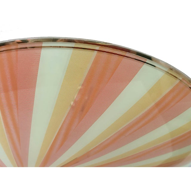 Large Mid-Century Modern Glass Pendant Light, 1970s For Sale - Image 13 of 16