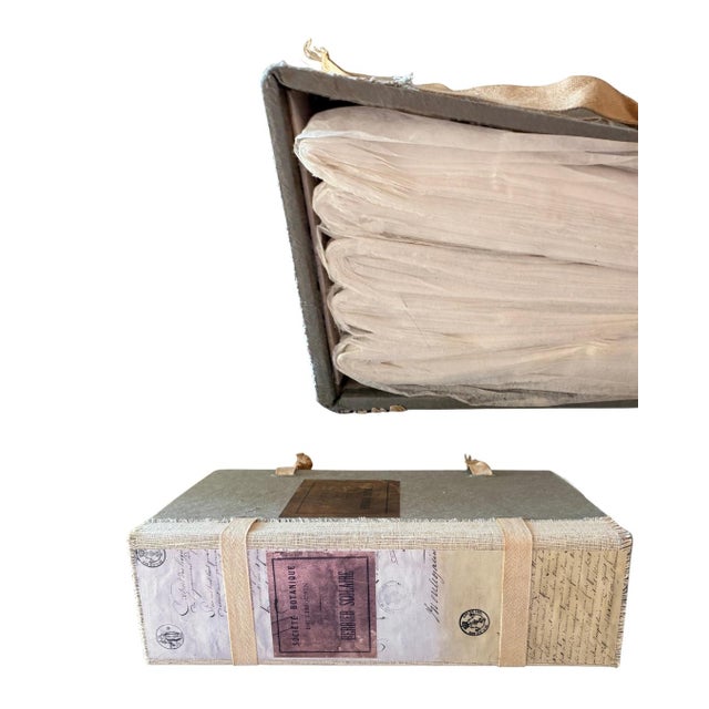 Restoration Hardware Oversized 18th C French Handcrafted Journal Large Decorative Book For Sale - Image 9 of 12