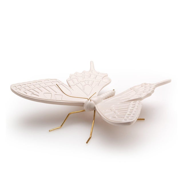 Contemporary Swallow Butterfly in Brown by Mambo Unlimited Ideas For Sale - Image 3 of 6