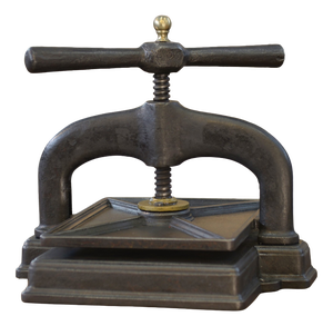 19th Century Cast Iron Bookbinding Press