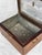 Antique English Benson & Hedges Mahogany Metal Lined Cigar Tobacco Humidor Box For Sale - Image 10 of 15