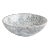 Taverna Speckled Serving Bowl, Gray/White For Sale