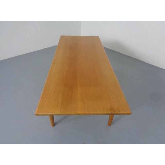 Teak Coffee Table by Hans J. Wegner for Andreas Tuck, Denmark, 1950s For Sale - Image 10 of 18