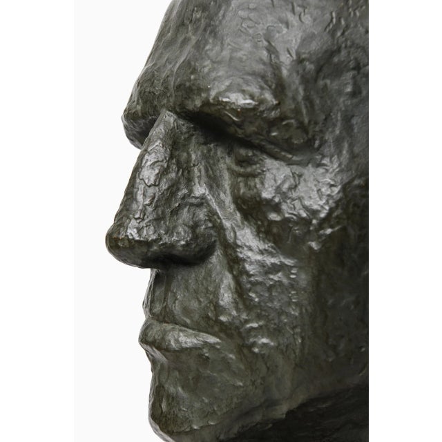 Metal Sculpture of General Harald Petri For Sale - Image 7 of 9