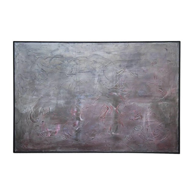 "Dark Matters" Minimal Contemporary Abstract For Sale In Houston - Image 6 of 6