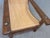 Wood Vintage 1950s Dutch Colonial Teak Lounge Chair With Herringbone Caned Seat For Sale - Image 7 of 17