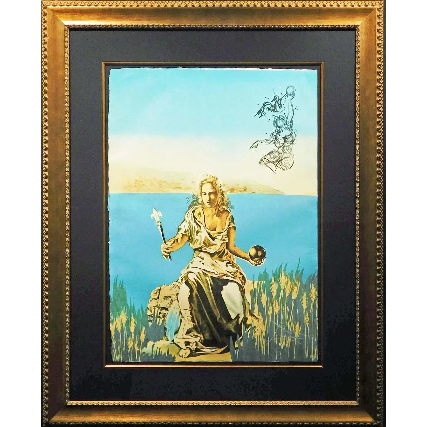 他の方発送×Salvador Dalí 【神曲】 lithograph 証明書 Salvador Dali (Spanish, 1904-1989) 