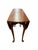 Vintage Queen Anne-Style Mahogany Drop-Leaf Console & Dining Table, C. 1940 For Sale - Image 4 of 10