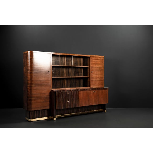 1930s Art Deco Cabinet by Bruno Paul for Deutsche WK Möbel, 1930s For Sale - Image 5 of 18