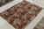 Traditional Antique Flat Weave in Brown, Creamy Multicolor Floral Patterns For Sale - Image 3 of 6