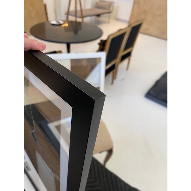 Untitled #26, Framed Abstract Mixed Media, Neutral Minimalist Wall Art For Sale - Image 4 of 5