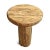 Rustic Log Vintage Round Side Table For Sale - Image 4 of 7