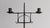 18th Century 18th C. English Hand Forged Iron Candleholder For Sale - Image 5 of 10