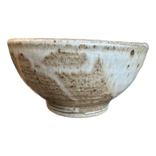 1970s In the Style of a Hagi Ware Pottery Bowl For Sale