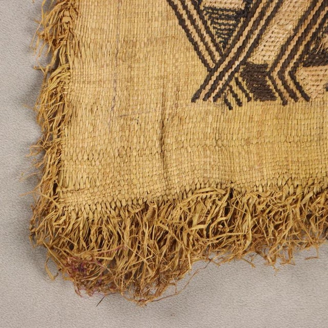 Shoowa Raffia Fabric Textile For Sale - Image 6 of 9