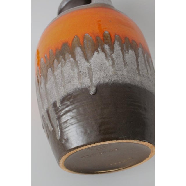 Black Fat Lava Vase by Carstens Tönnieshof, 1960 For Sale - Image 8 of 10