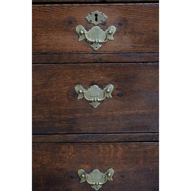 Antique English Chest of 5 Drawers For Sale - Image 11 of 16